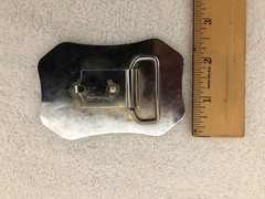 RODEO STYLE BELT BUCKLE MADE IN JAPAN
