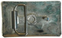 Vintage Chambers Horse Head & Horseshoe Belt Buckle Made In USA