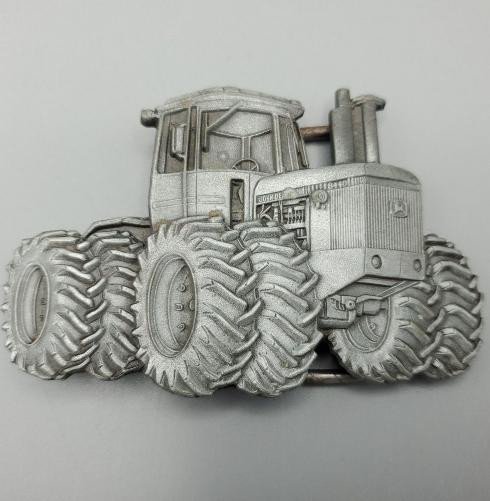 John Deere big sexy tractor belt buckle Iron Horse 1980 Model 8440