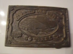 1974 GRAND OLE OPRY BELT BUCKLE – CELEBRATING 50 YEARS – TUB CR