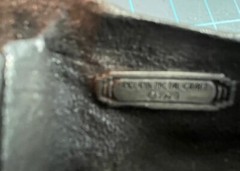 1979 Vintage Original Corvette Pewter Belt Buckle By Indiana Metal Craft M93 USA