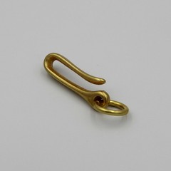 Brass Fish Hook Belt Clip Keychain Holder Key Manager lot