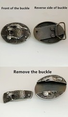 Fashionable smooth buckle men&rsquo;s belt buckle head with needle buckle trend