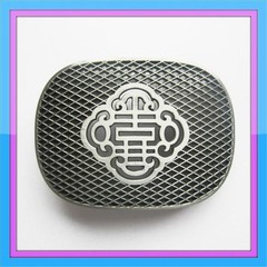 IRISH CELTIC KNOTS SILVER COLOR ANTIQUE MEDIAVAL BELT BUCKLE