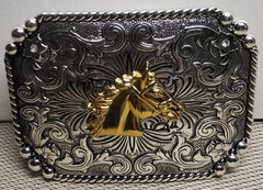 HORSE HEAD Western Cowboy Belt Buckle Hebilla Vaquera