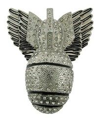 Hand Grenade Belt Buckle USA Military Army bomb Seal Navy Weapon Goth Tribal New