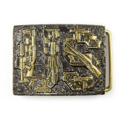 Molon Labe belt buckle, 1776 Come and take it, 2nd Amendment solid brass belt