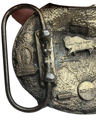 1989 Arroyo Grande Buckle Company  » Chief Free Spirit » Belt Buckle