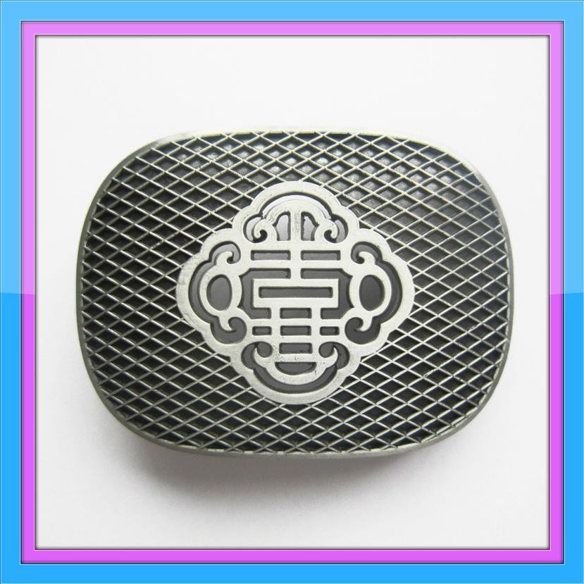 IRISH CELTIC KNOTS SILVER COLOR ANTIQUE MEDIAVAL BELT BUCKLE