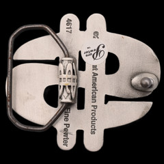 $ Dollar Sign Money Greenbacks Benji Stacks Bands Cash Bills Belt Buckle