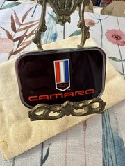 Chevrolet Camaro Belt Buckle Down GM Licensed Metal Enamel Belt Buckle