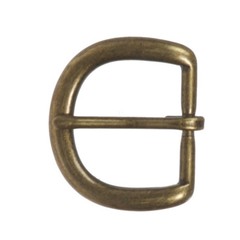 1 3/8&Prime; (34 mm) Nickel Free Single Prong Horseshoe Belt Buckle