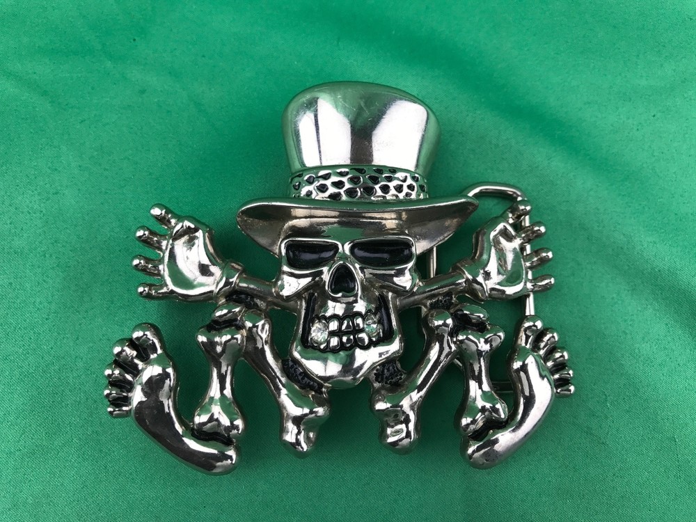 Skeleton Belt Buckle A332 Classico Italia