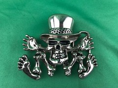 Skeleton Belt Buckle A332 Classico Italia