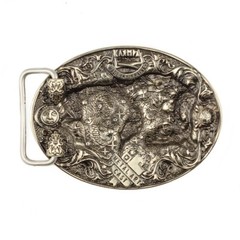 Taurus german silver belt buckle, Taurus Bull Horoscope Astrological Zodiac Sign