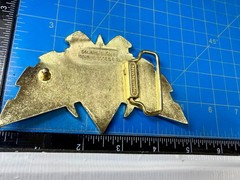 The Legend of Zelda Iconic Golden Hylian Crest 2008 Nintendo Belt Buckle