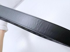 Louis Vuitton Pre-Owned Damier Graphite Slender Belt 85