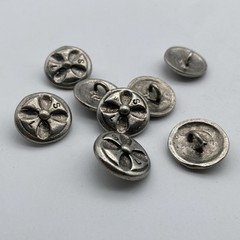 Cross Design Sewing Button,Clothing Shank Button,Brass Sewing Button lot