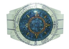 Aztec Calendar Belt Buckle Mayan Indian Calendario Azteca MEXICAN DEL SOL NATIVE