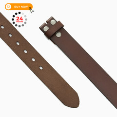 CHAOREN Western Belts for 36-38 (Fits Pants Size 34-36), Full Grain Coffee