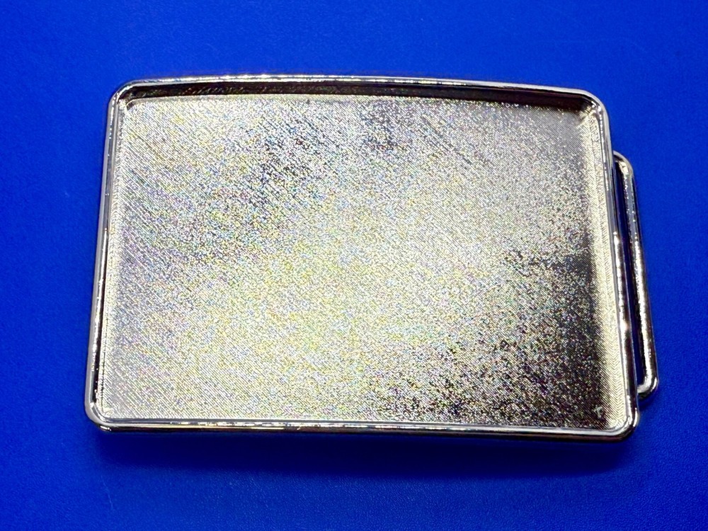 Rectangular Silver Color Craft Project Belt Buckle Make your own DIY Design!