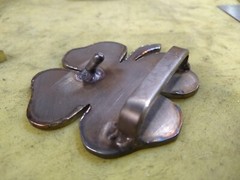 Lucky Shamrock 777 Belt buckle Bottle opener – Handmade- RT ARTISAN WORKS
