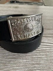 COCKEYSVILLE A. HATCH Belt Buckle 1.5&Prime; Loop Silvertone Mens Accessory