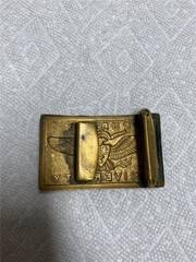 Vintage PURDUE University Mid Century NCAA College Uniform Belt Buckle original