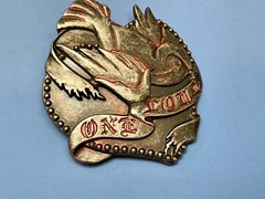 One Love – Cutout Dove Birds Hippie Peace Emblem Belt Buckle By Enmon