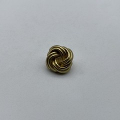 Twisted Design Sewing Button,Clothing Shank Button,Brass Sewing Button, lot