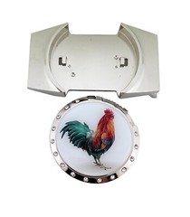 Hidden Removable Lighter & Belt Buckle Combo Western Cowboy Rodeo Rooster Men&rsquo;s
