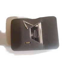 Vintage Anson belt buckle Cowboy,2 Tone Color,Silver & Gold. Unused.