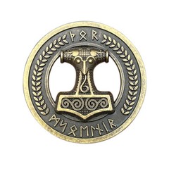 Thor&rsquo;s Hammer Belt Buckle Men&rsquo;s Western Cowboy Motorcycle Riding