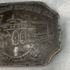 Vintage American Express Co.Belt Buckle Lewis Buckles