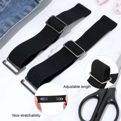 Abeillo 1 Pair/ 2PCS Elastic Belt, Newly Upgraded Side Belts No Large, Black