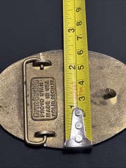 Burris Drilling BDC DynaBuckle Solid Bronze Belt Buckle – Provo Utah MCM