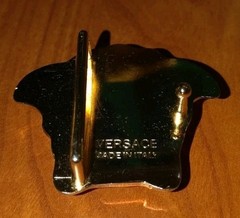 Versace Belt Buckle Medusa Versus Fibbia Schnalle Boucle Cintura Gurtel Gift Lux