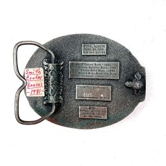 The Smith County State Bank KS Metal Belt Buckle 1981 495/500