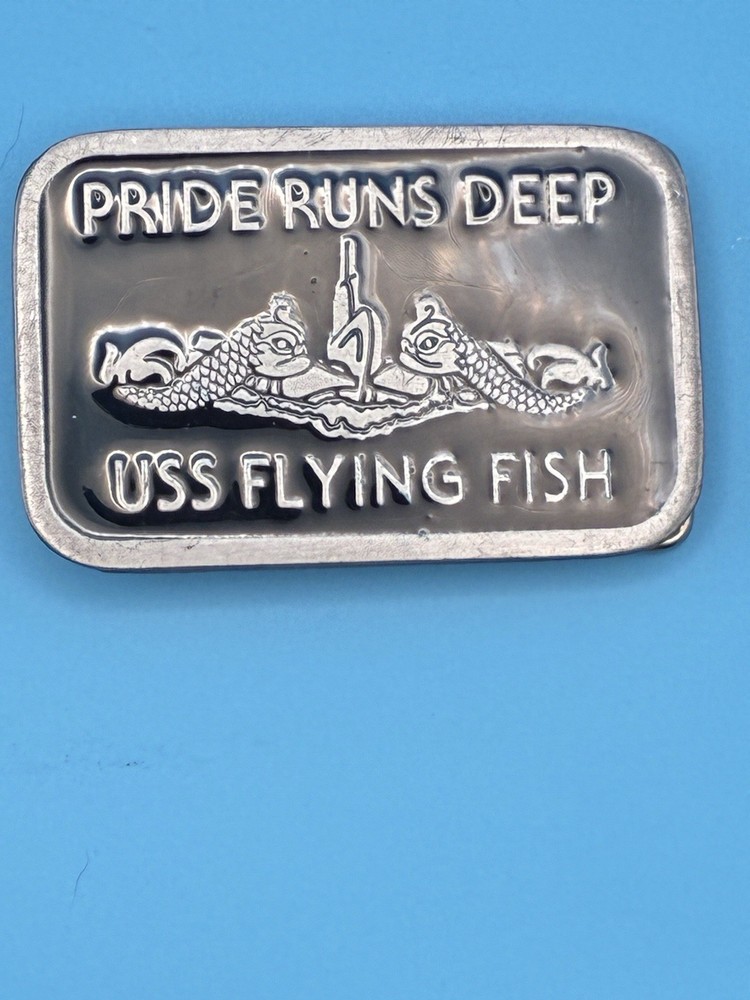 Hit Line USA USS Flying Fish « Pride Runs Deep » Buckle 1.5&Prime;