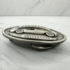 Vintage 1984 Vette Set 1956 Corvette Collectors Belt Buckle Made USA