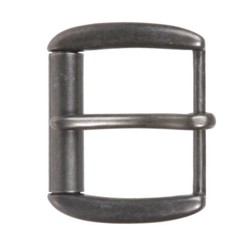 1 1/2&Prime; (40 mm) Nickel Free Single Prong Rectangular Roller Belt Buckle