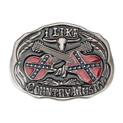 Country Music Belt Buckle Western Cowboy Native American (CMC-03)