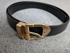 Louis Vuitton Pre-Owned Epi Santulle Belt Black Gold