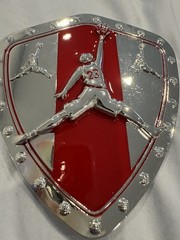 Jordan Belt Buckle #23 silver black new Jumpman Chicago bulls tarheels metal