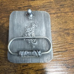 The Buckle Connection SR-71 Aircraft Military 3D Silver Metal Buckle 1.5&Prime;