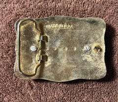 Vintage 3” American Bald Eagle Belt Buckle *Made In USA*