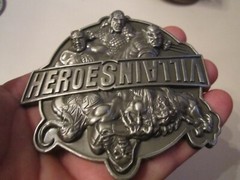 2009 MARVEL HEROES VS VILLAINS BELT BUCKLE – GW-9