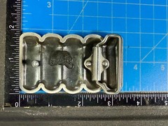 12 Gauge Five Shotgun Gun Riffle Bullet Shell Figural Buckle Rage Belt Buckle