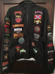 Pantera Belt Buckles Dimebag Darrell Jacket (signed) Flags, Buttons, Hat,
