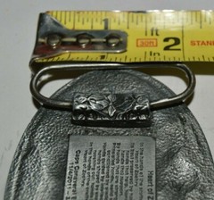 2011 Heart of Zachary Cape Canaveral Energy Center Award Silver Tone Belt Buckle